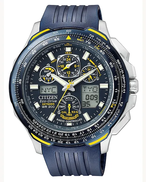 Promaster Skyhawk A-T Blue Dial Polyurethane Strap JY0064-00L Promaster Skyhawk A-T Blue Dial Polyurethane Strap JY0064-00L